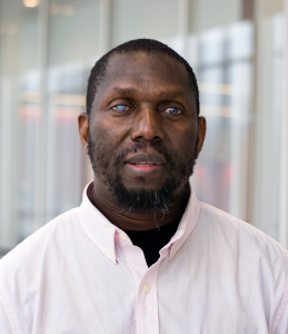 Headshot of a man, Ebrima Jarjue